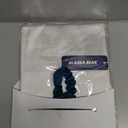 Alaska Bear Silk Pillowcase for Hair and Skin, 100% Mulberry Silk Pillow Cases Queen Size for Beauty Sleep with Random Scrunchy Gift Set Better Than Poly Satin Cover, 1pc, Cool White (Queen 20''x30'')