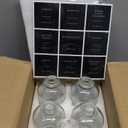 Coffee Syrup Dispenser for Coffee Bar, with 1/4oz Large Capacity Pump, Glass Syrup Pump Dispenser Bottle for Coffee Station, Coffee Bar Organizer, Black,16.9oz