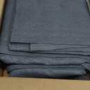 Cool Area Sun Shade Sail 12x16FT Rectangle Shade Canopy Outdoor Sunshade for Patio Backyard Garden, Dark Grey