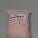 Fuzzy Dog Sweaters for Small Dogs Dog Hoodie Pet Clothes Warm Soft Cozy Coats Hooded Sweatshirt Fleece Small Pet Hoodies Sweater(Pink-S)