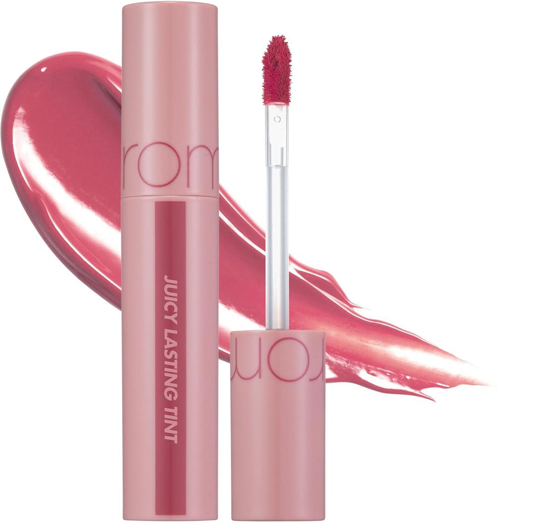 Rom&nd Juicy Lasting Tint 25 BARE GRAPE, Vivid color, Glossy Finish, Long-lasting, MLBB, moisturizing, Highly-Pigmented, Clear & Natural Makeup, Lip Tint for Daily Use, K-beauty, 5.5g / 0.2 oz