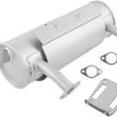 Muffler Kit Compatible with Kohler CH18-CH25, CH620-740 Engines Lawn Mower Left Mufflers, Replaces# 24 786 12-S, 2478612-S, 22-24HP Engine Muffler