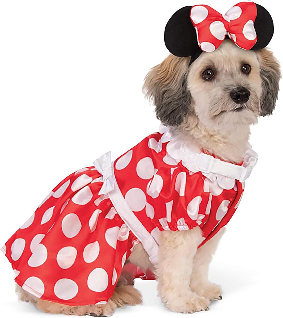 Rubies Disney: Minnie Mouse Pet Costume for For Dogs or Cats, XL