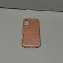 Coolwee Full Protective for iPhone 16 Plus Case, Compatible with MagSafe, for Women Girls, Hybrid 3 Layers Heavy Duty Rugged Shockproof for iPhone 16 Plus Case Rose Gold Bling, Pink Glitter