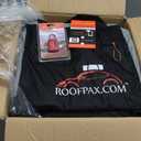 RoofPax XXL 28 cuft Car Rooftop Cargo Carrier Bag Extra Waterproof Car Roof Storage with 10 Heavy Duty Tie Down Straps and 4 Hooks Roof Bag Cargo Carrier for Top of Vehicle with/Without Rack