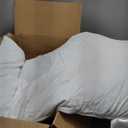 Three Geese Pack of 2 White Goose Feather Pillows King Size- Soft 600 Thread Count 100% Cotton, Medium Firm,Soft Support,White Solid