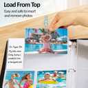 100 Pack 4x6 Photo Sleeves for 3 Ring Binder - 600 Photos, Clear Album Refill Pages, Acid Free Plastic Archival Protector Sleeves, Pages Sheets for 8.5x11 Binder