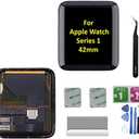 JMBTQ for Apple Watch Series 1 LCD Screen Replacement Watch Series 1st A1803 A1554 Display Touch Screen Digitizer Assembly with Tools (42mm)