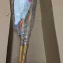 SUP Paddle Board Paddle - Adjustable Paddleboard Paddle Oar 4-Piece Floating Aluminum SUP Kayak Paddle (A: Blue in White)
