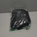 6.1FT Black Table Cloth - 2 Pack Fitted Stretch Rectangle Spandex Tablecloth, Washable Table Cover for Party, Picnic, Wedding, Banquet, Birthday and Festival(30" x 72")