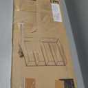 VASAGLE Custos Collection - Bookshelf, 4-Tier Bookcase, Book Shelf, Open Storage Shelf, 9.4 x 31.5 x 42.5 Inches, for Living Room, Home Office, Dining Room, Cloud White ULBC174W01