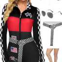 CICOCI Women Race Car Driver Costume Adult With Accessories Halloween Costume Outfits