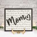 Christian Gifts For Mom Proverbs 31:25-30, Birthday, Valentines Gifts For Mom From Daughter, Son, Sentimental Keepsake For Mother Bible Verse, Mother's Day Religious Present For Women