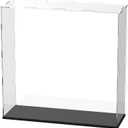 M METERXITY Clear Acrylic Display Case, 12 x 4 x 12 Inch Assemble Clear Acrylic Display Box Dustproof for Action Figures/Model/Statues/Collectibles/Doll/Toys/Home Storage