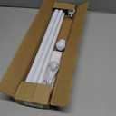 Thestoa Curtain Rods for Windows 48 to 84-92 Inch, White, Stainless Steel Rods for Bedroom, Living Room, Kitchen, Farmhouse, Outdoor