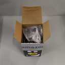 Calindiana Modern Farmhouse Bleach Liquid Laundry Detergent Dispenser for Laundry Room Decor and Organization, PET Plastic Landry Soap Containers with Water Resistant Label, Amber 64oz