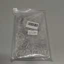 100Pcs 1 Inch Key Ring Bulk 25mm Keychains Set with Chain and Open Jump Rings, Key Chain Rings Assorted for Jewelry Making, DIY Crafts, Car Keys