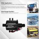 Electric Fuel Pump 12V Electric Transfer for Universal Low Pressure Gas Diesel Fuel Pump 3-6psi HEP-02A For Lawn Mower Carburetor Cars Trucks Boats