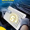 PHILTOP Engine Air Filter CA9360 Replacement for Toyota Camry 2002-2011, Sienna 2004-2010, Highlander 2001-2007/2009-2013, Solara 2004-2008 & Lexus ES300 2002-2003, ES330 2004-2006, RX330, RX350