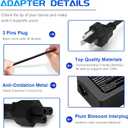 N15Q8 N15Q9 N16P1 N20C5 65W 19V 3.42A Charger Replacement for Acer Laptop AC Adapter A13-045N2A A11-065N1A Pa-1450-26 Aspire 1 5 R15 Slim A515-54 Chromebook C738T C740 Spin 1 5 Swift 3 Power Cord