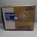 Cottonelle Ultra Clean Toilet Paper with Active CleaningRipples Texture, Strong Bath Tissue, 32 Family Mega Rolls = 176 Regular Rolls (8 Packs of 4)
