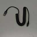 USB Type C Charger Cable Fast Charging [6FT], 1Pack Coiled USB A to USB C Charger Cable for Car Android Auto USB C Charger Cord, USBC Cable Compatible with iPhone 17/16/15/Samsung Galaxy S20