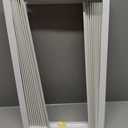LBG Products Window Air Conditioner Side Panel and Frame Set,AC Accordion Filler Kit,Fits Most 5000BTU Window Air Conditioners