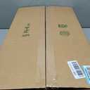 AOSKY Cordless Blackout Roller Shades, 22" W x 72" H, Linen White