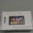 Portable Wireless with Apple CarPlay and Android Auto Screen for Car, 7" HD Touch Screen Car Stereo with Mirror Link, Bluetooth 5.2, Backup Camera, AUX,FM Transmitter for All Vehicle