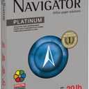 Platinum Paper, 99 Bright, 20lb, 8.5 x 11, White, 500 Sheets/Ream, 10 Reams/Carton