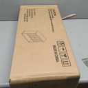 Bathroom Wall Cabinet, Bathroom Cabinet Wall Mount with 2 Doors and Open Shelf, Over The Toilet Wall Storage, Wooden Medicine Cabinets