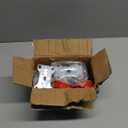 3 Inch Heavy Duty Casters, Swivel Caster Wheels with Brake, Polyurethane on Steel Wheel- Casters Set of 4 with 1400 lb Capacity, Caster Wheels for Furniture Workbench Cart (2 Brake & 2 Swivel)