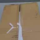 Black Corner Bread Box for Kitchen Countertop, Large Bread Container Storage Bamboo Wooden Farmhouse Bread Box with Window Bread Holder