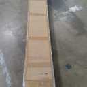 EaseLife 34 x 84 inch White Barn Door with 6FT Sliding Door Hardware Kit Included & Handle,Solid Wood Covered with Waterproof PVC Surface,DIY Assemblely,Easy Install,H-Frame,Fit 30-32in Wide Opening