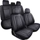 MIROZO Seat Covers Full Set, Leather Car Seat Covers for Sedan SUV Truck
Black Car Seat Covers 5 Seats,Waterproof Seat Cushion Front & Rear Universal Seat Protector 2 Head Rests