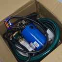 Pump with Hose, 115V 1/10HP 330GPH Power Water Pump Transfer Drain Pump, with Suction Hose Kit.