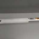 SPARTA Aluminum Broom and Mop Handle Replacement with Acme Threaded Tip for Environments with Harsh Cleaning Agents, Aluminum, 66 Inches, Black