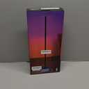 BRINGUX Smart Corner Floor Lamp, RGBICW LED Standing Lamp with App Control, 16 Million Colors with Music Sync, Dimmable Ambient Light for Bedroom, Living Room, Home Decor (Black)