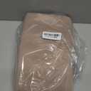 PONY DANCE Blackout Curtains Thermal Insulated Window Treatment Panels Room Darkening Blackout Drapes for Living Room Back Tab/Rod Pocket Bedroom Draperies, 42x54 Inch, Light Taupe, 2 Panels