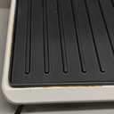 COOK WITH COLOR Panini Maker: 2-Slice Press Grill, 760W Power, Non-Stick Plates, Cool Touch Handle, Compact Design, Fast Cooking - Ideal for Delicious Paninis, Cream