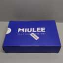 MIULEE Set of 2 Waffle Bathroom Rugs, Boho Bath Rugs Non Slip Washable, Super Absorbent Bath Mats, Ultra Soft Rubber Backed Shower Mats for Bathroom Floor, Tub and Shower, Brown, 18x30 Inch