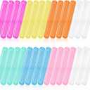 Boao 30 Pcs Toothbrush Holder Case Portable Travel for Kids,Vivid Color