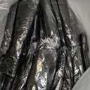 Boao 24 Pcs Black Plastic Rectangular Tablecloths, 6 Ft, 72 x 30 Inch, Windproof, Waterproof, Elastic Fitted, Disposable & Reusable, Ideal for Indoor/Outdoor, Camping, Picnic, Parties