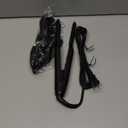 Pencil Flat Iron, 3/10" Small Flat Irons for Short Hair, Mini Hair Straightener with Adjustable Temperature for Edges Pixie Cut and Bangs, Tiny Hair Straightener, Auto Shut Off (Black)