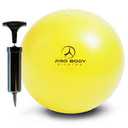 Mini Exercise Ball with Pump - 9 Inch Small Bender Ball for Stability, Barre, Pilates, Yoga, Core Training and Physical Therapy