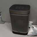 DREO Space Heater, 1500W Portable Electric Heaters for Indoor Use, PTC Ceramic Heater for Office with Remote, Thermostat, 70° Oscillation, 12H Timer, 5 Modes, Safe Quiet Room Heater for Bedroom (Standard, Silver)