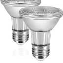 Drart PAR20 LED Range Hood Light Bulbs Under Hood, 60W Incandescent Stove Light Bulbs Replacement, 7W LED Appliance Bulbs Stove Hood, E26 Dimmable 3000K 595LM (Pack of 2)
