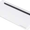 BOOMIBOO Clear Acrylic Tilted Computer Keyboard Holder for Ergonomic Typing, Keyboard Stand with Silicone Anti-Slip Strip, 11.8 x 5.1 Inch Keyboard Tray for 78 Keys Keyboard