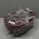 Dicunoy Wicker Picnic Basket with Handle, Large Empty Gift Basket to fill, Open Top Market Harvest Baskets for Garden, Fruit, Candy, Wine, Egg Gathering, Wedding, Vegetables