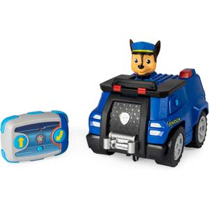 Paw Patrol, Chase Remote Control Police Cruiser with 2-Way Steering, for Kids Aged 3 and Up